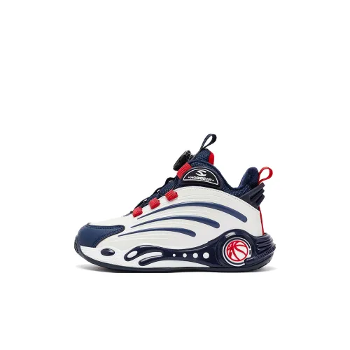 HOBIBEAR Anti Slip And Wear Resistant Warm Mid Top Children's Basketball Shoes Teenagers