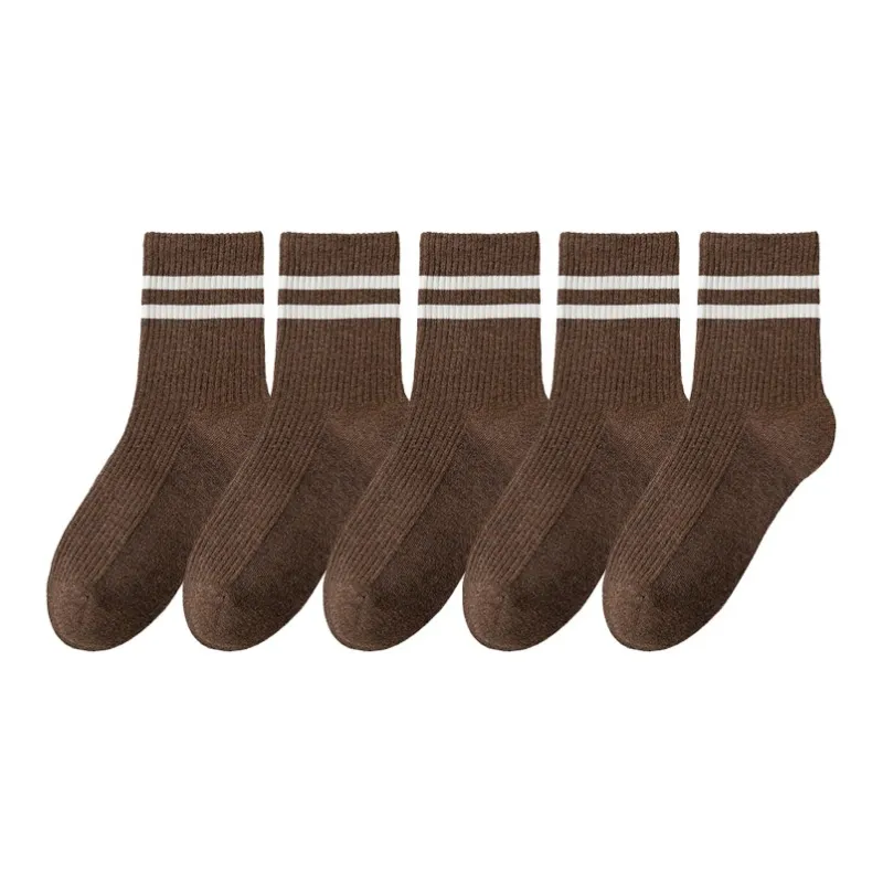 KANTANZHE Mid Calf Socks Unisex 1 Pack-34