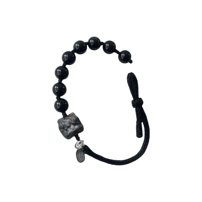 Sima Is Ethereal Obsidian Bracelets Unisex-1