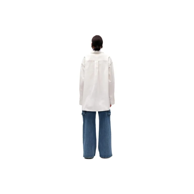 Short Sentence Shirt Women's White-0