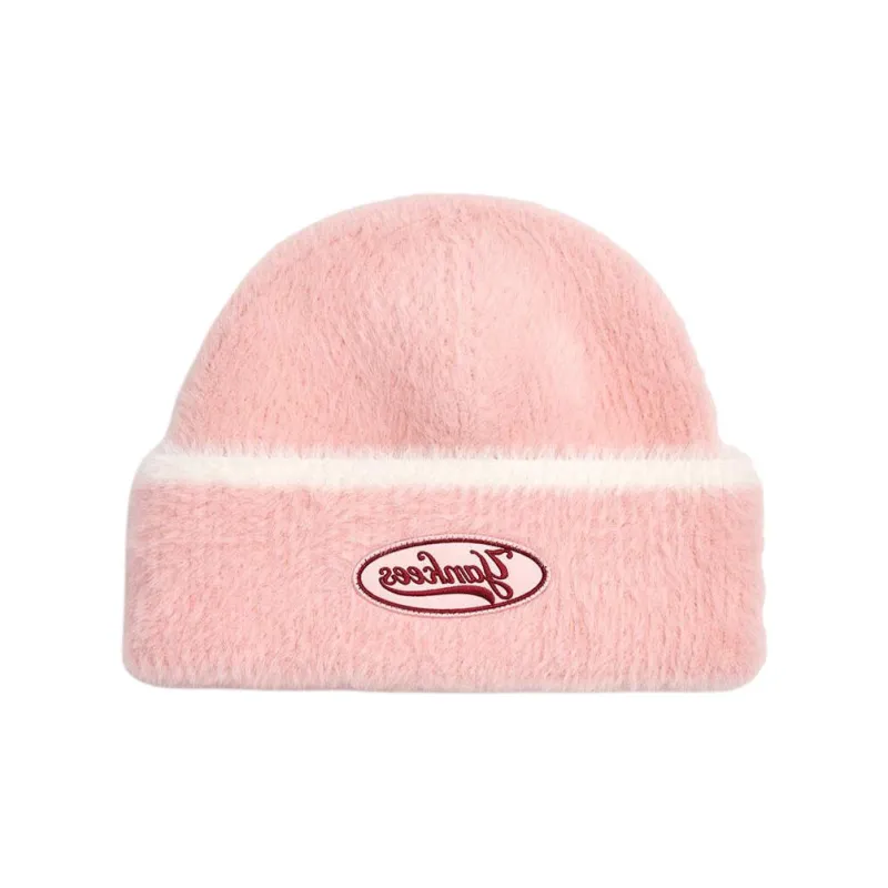 MLB Polyurethane Beanies Unisex Pink-2