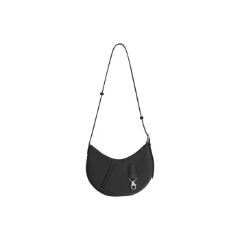 HERMES Arcon Togo Leather With Swift Calfskin Crescent Bag, Shoulder Bag, Crossbody Bag Women's Black