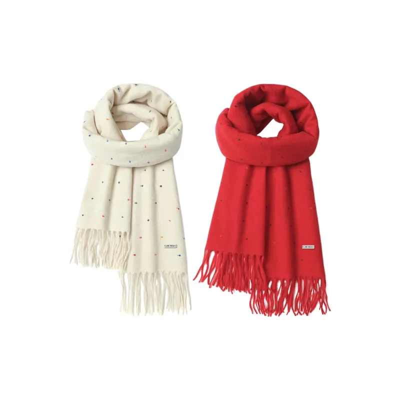 CARTELO Polyester Knit Scarves Unisex-6