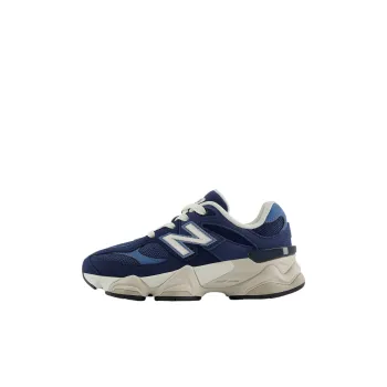 New Balance NB 9060 Slip Resistant Cushioning Low Top Kids' Running Shoes Blue White Children Aged 3 7 Years Old