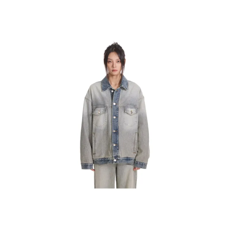 BTW Jackets Coats Unisex Light Blue-5