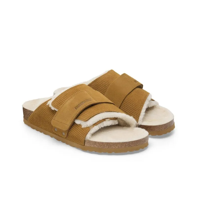 Birkenstock EVA Abrasion Resistant Slide Slippers Unisex Softwood Brown Regular-2