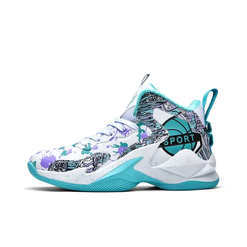 MUSHILANDI Cushioning Balance Height Increasing Mid Top Basketball Shoes Unisex-11