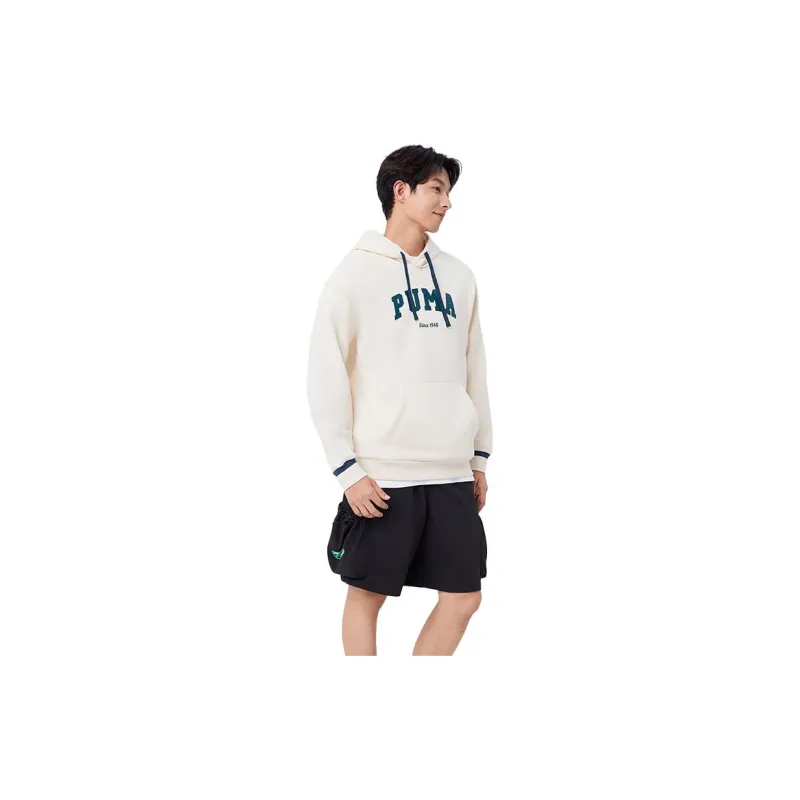 PUMA VARSITY 2.0 HOODIE Sweatshirt Men's Almond Candy Color-3