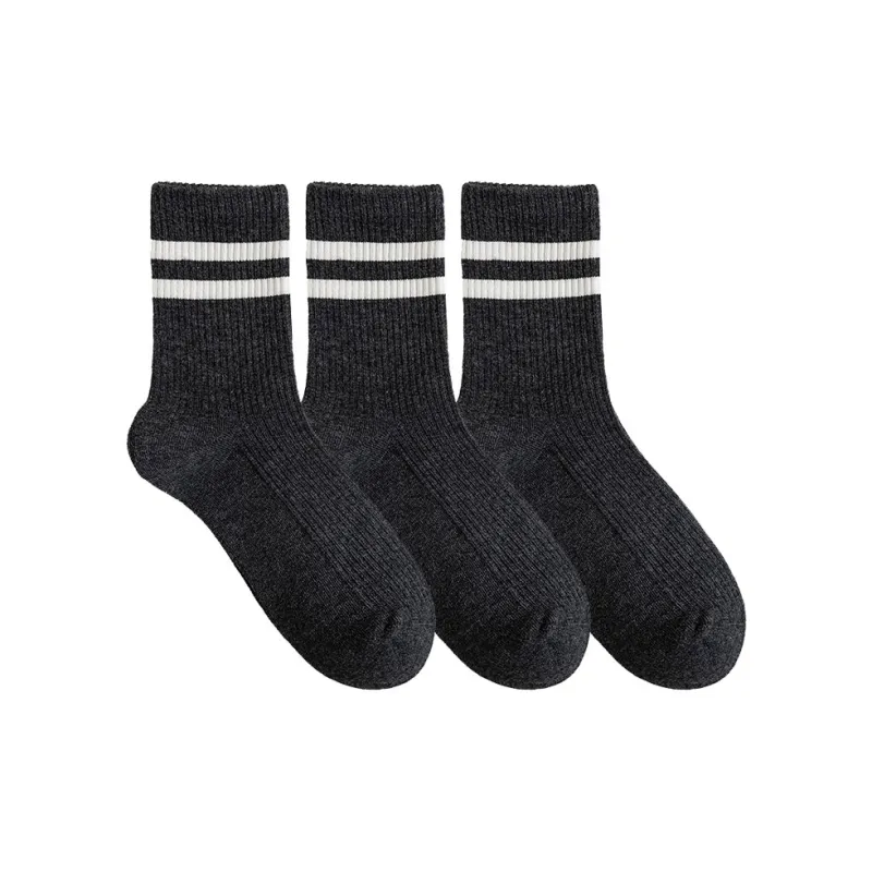 KANTANZHE Mid Calf Socks Unisex 1 Pack-25