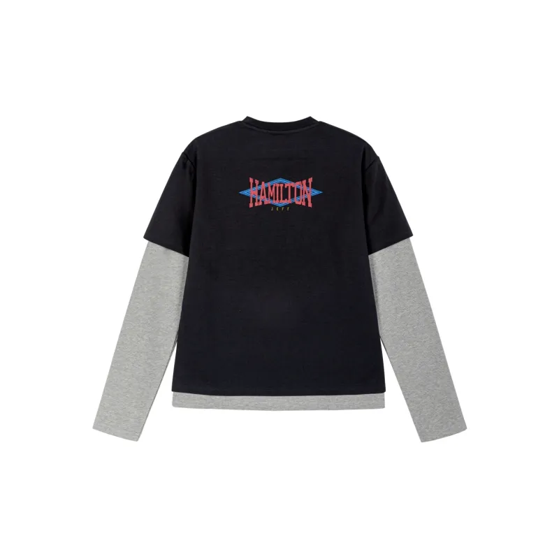 JEFF HAMILTON T-Shirt Unisex Navy Blue-1
