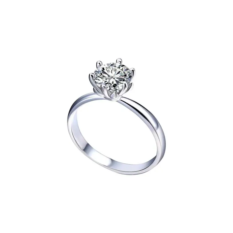 Orange Han 925 Sterling Silver Rings Women's Silver-0