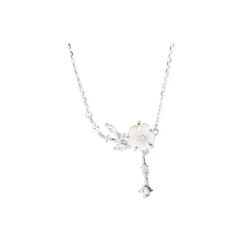 ZOKS S999 Fine Silver Necklaces Women's