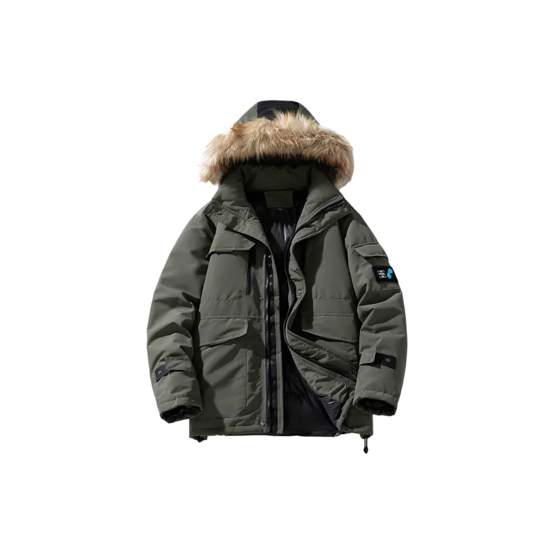 Feiyue Parka Coats Unisex-15