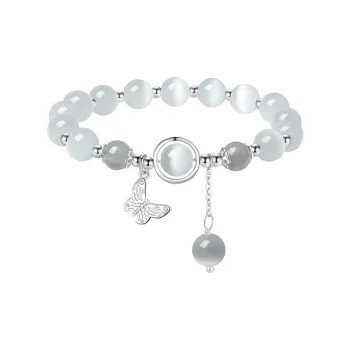 Zhi Yue Cat's Eye Stone Bracelets Women's