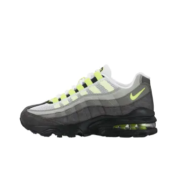 Nike Air Max 95 Cushioning Wear-Resistant Low-Top Kids' Running Shoes Black Teenagers