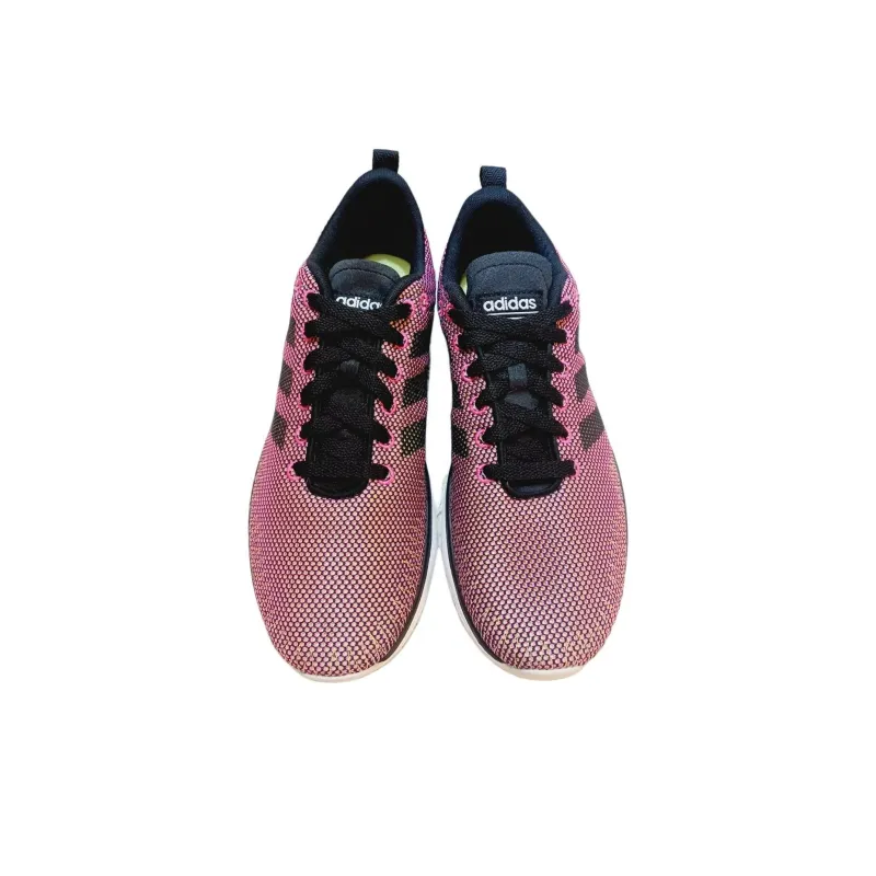 Adidas Cloudfoam Super Fle Anti-Slip Wear-Resistant Low-Top Casual Shoes Women's Pink-3