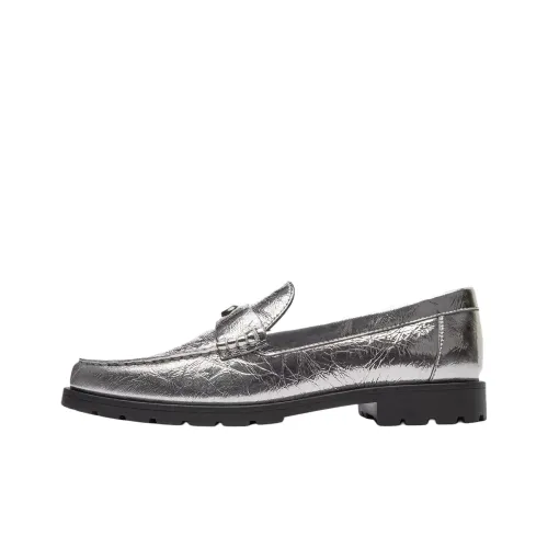 COACH Jocelyn Loafers Women's Silver