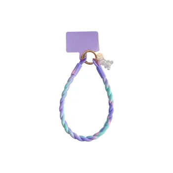 AIBOIAI Silicone Cell Phone Lanyard Unisex