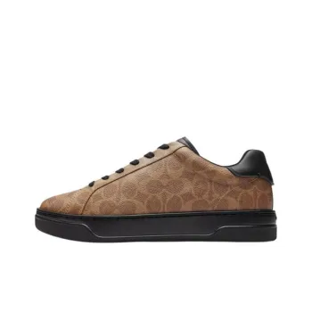 COACH Highline Low Top Skateboard Shoes Men's Brown