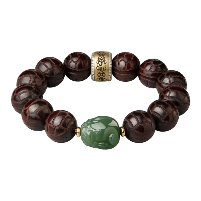 Moonstone Edge Pterocarpus Bracelets Men's-0