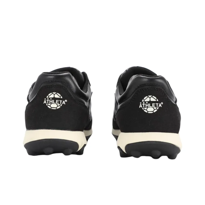 ATHLETA Anti-Slip Wear-Resistant Soccer Shoes Men's Black-3
