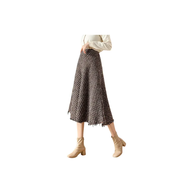 Weixi Casual Long Skirts Women's Multicolor-1