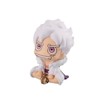 MegaHouse One Piece Character LOOKUP Luffy 5th Setting Nika Chibi Figures 11cm