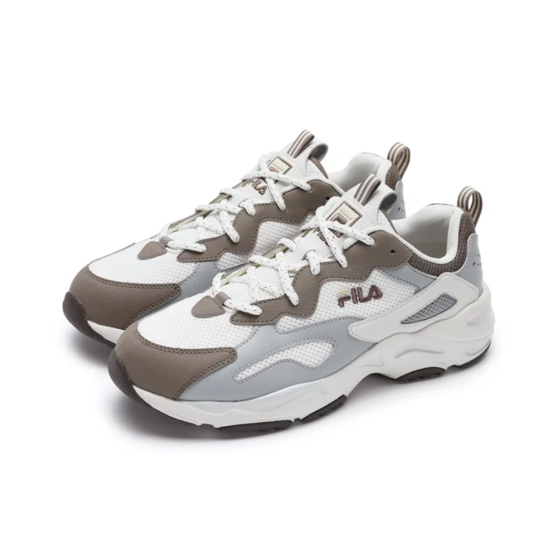 FILA Tracer Wear-Resistant Low-Top Running Shoes Men's Gray-1