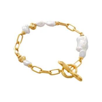 Monica Vinader X Amy Powney Keshi pearl Bracelet