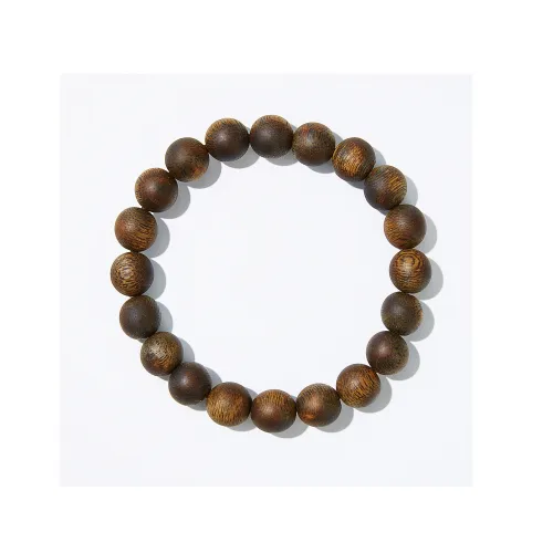 A bead Precious Wood Bead Strings Unisex