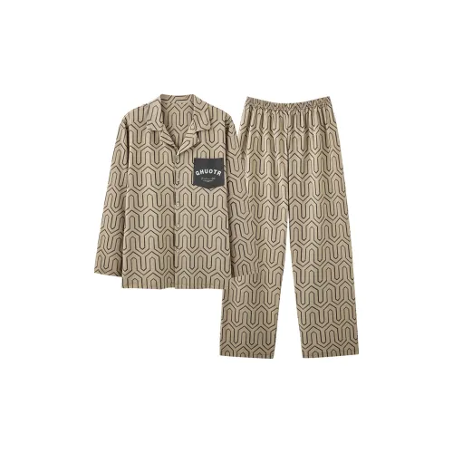 MADALLO Pajama Set Men's Matcha