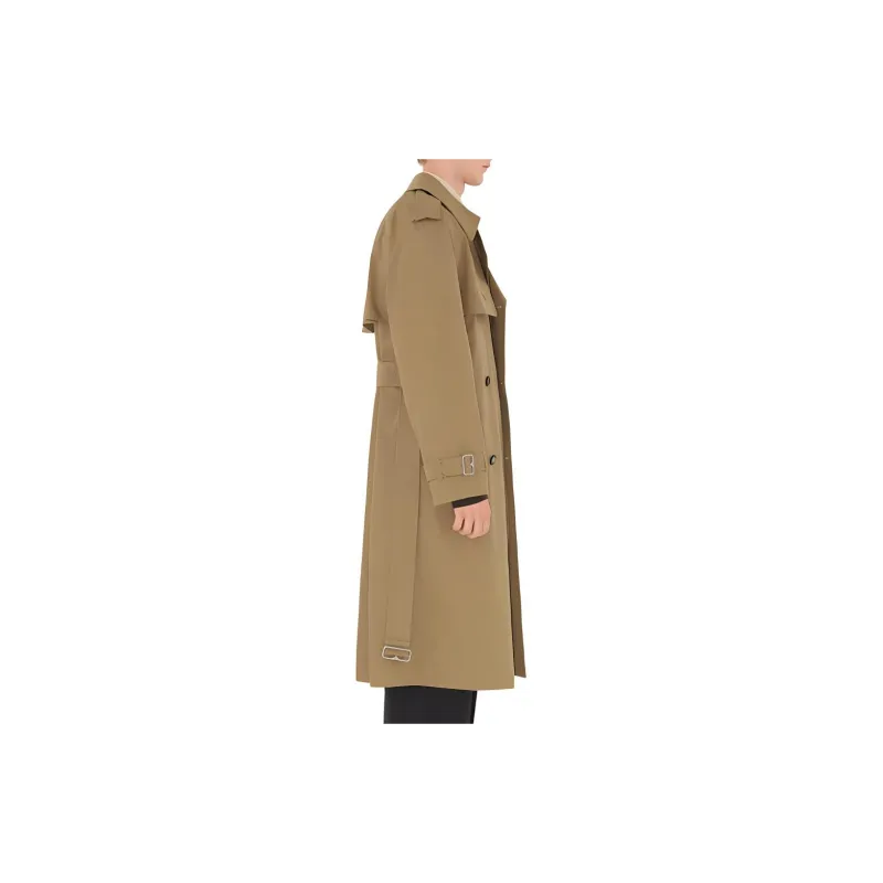 Burberry Gabardine weave Trench Coat-4