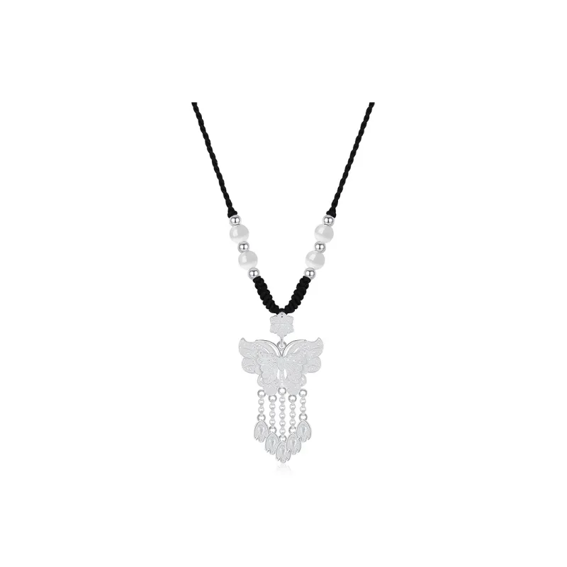 Koran 925 Sterling Silver Necklaces Women's-2