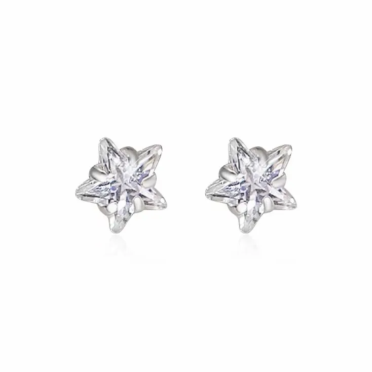 Mrs. Kra S925 Silver Stud Earrings Women's-0
