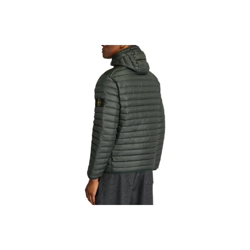 STONE ISLAND Down Jacket Men's Dark Green-3