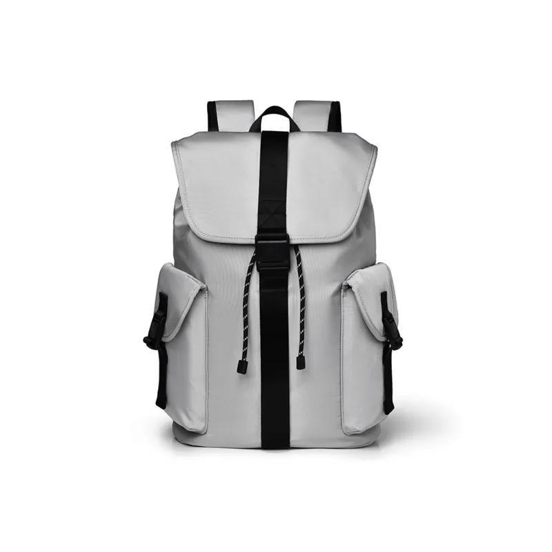 TAKI Oxford Multi Pocket Commute Students Backpack Regular Unisex Black/Gray/Khaki-10