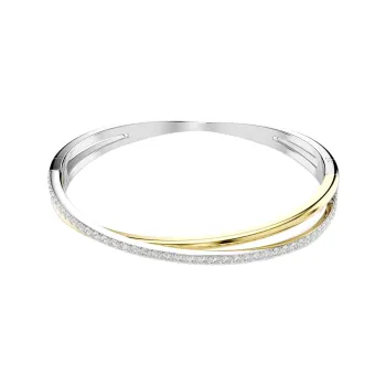 Swarovski Synthetic Cubic Zirconia Bangles Women's Silver