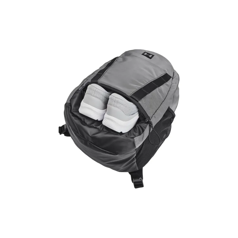 Under Armour Hustle Polyester Backpack Regular Women's Gray-2