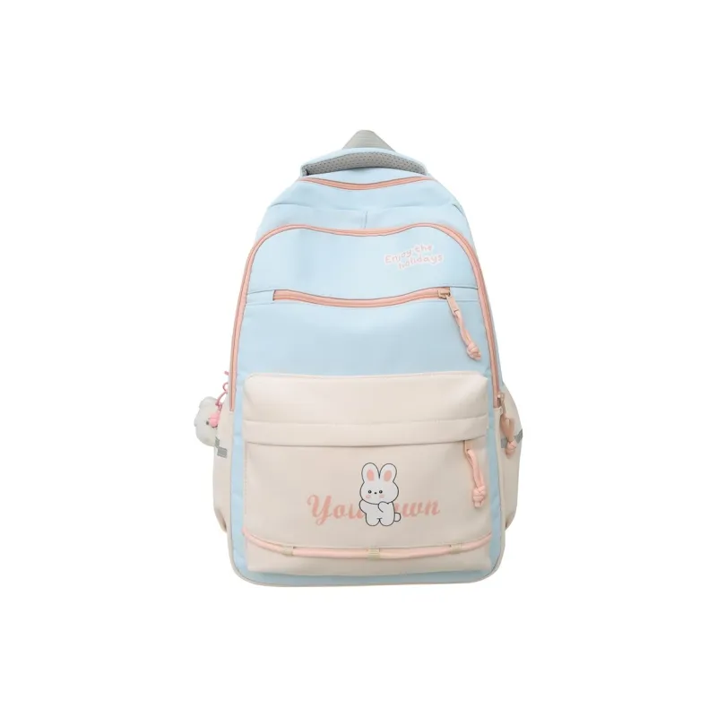 Barang Bear Nylon Backpack Unisex Multicolor-5