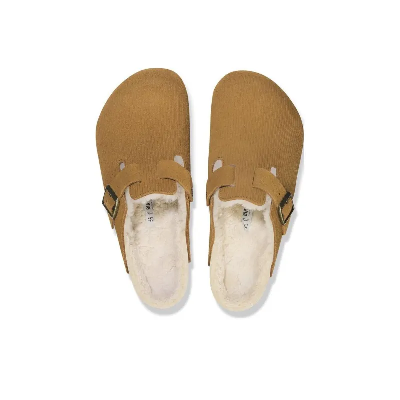 Birkenstock Boston Series Wrap toe Slippers Unisex Brown Regular-4