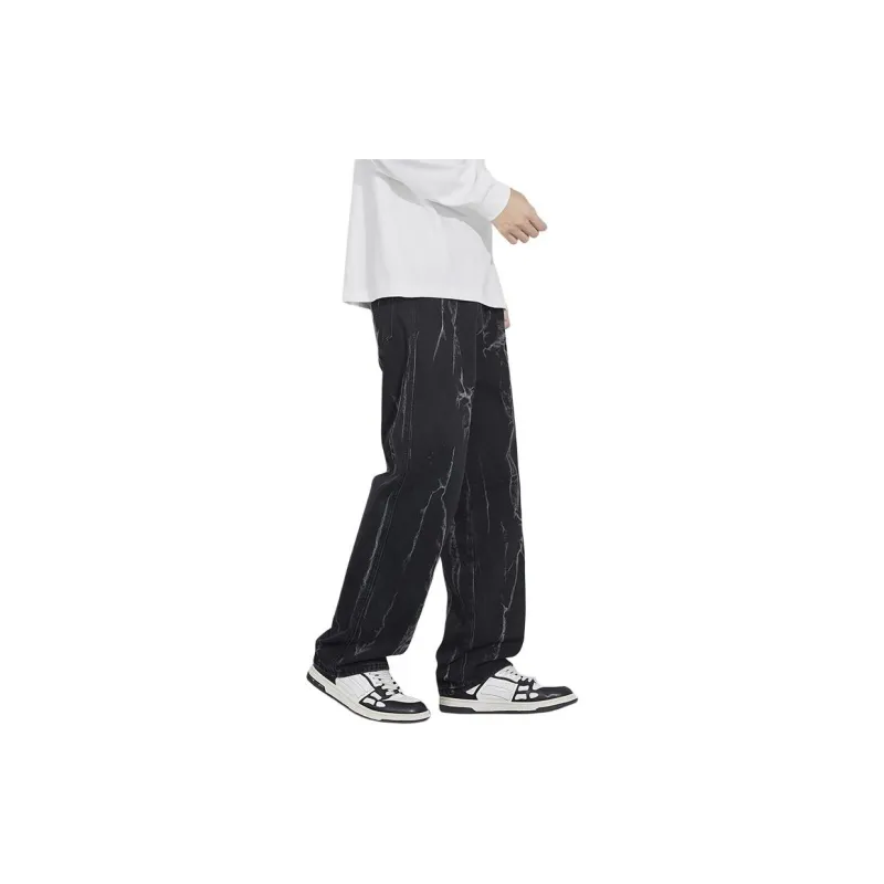 IJRJ Jeans Unisex Black-4
