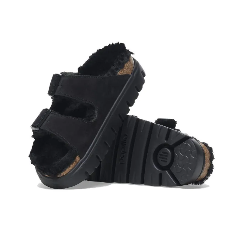 Birkenstock Arizona Series Slip Resistant Slide Slippers Women's Black-5