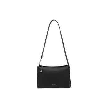 GELANNI Cow Leather Portable Crossbody Bag Shoulder Bag Regular Women's Black/Ecru/Gray