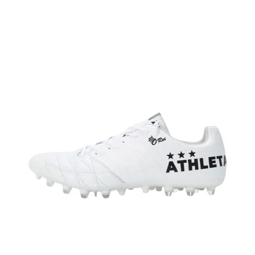 ATHLETA Anti Slip Wear Resistant Soccer Shoes Men's White