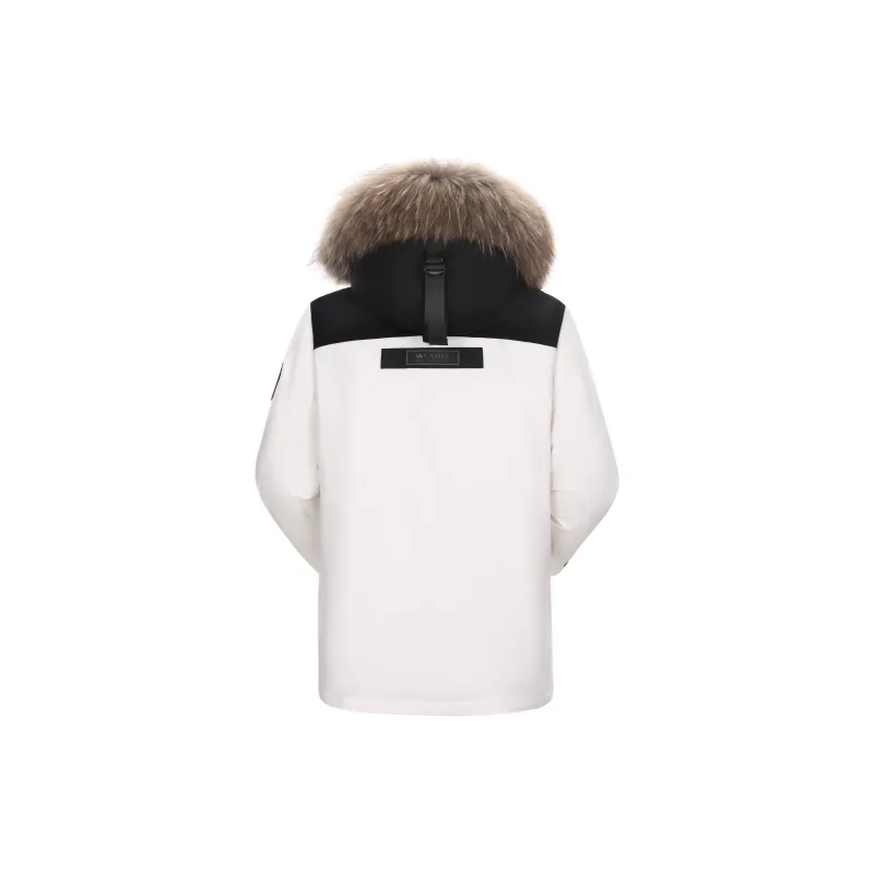 CAMEL Warm Fleece Series Down Jacket Unisex-1