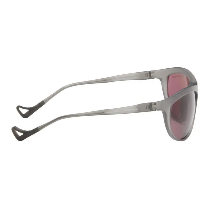 District Vision Acrylic Titanium Rubber Polyacrylic Irregular Shape Sunglasses Men's Gray-2