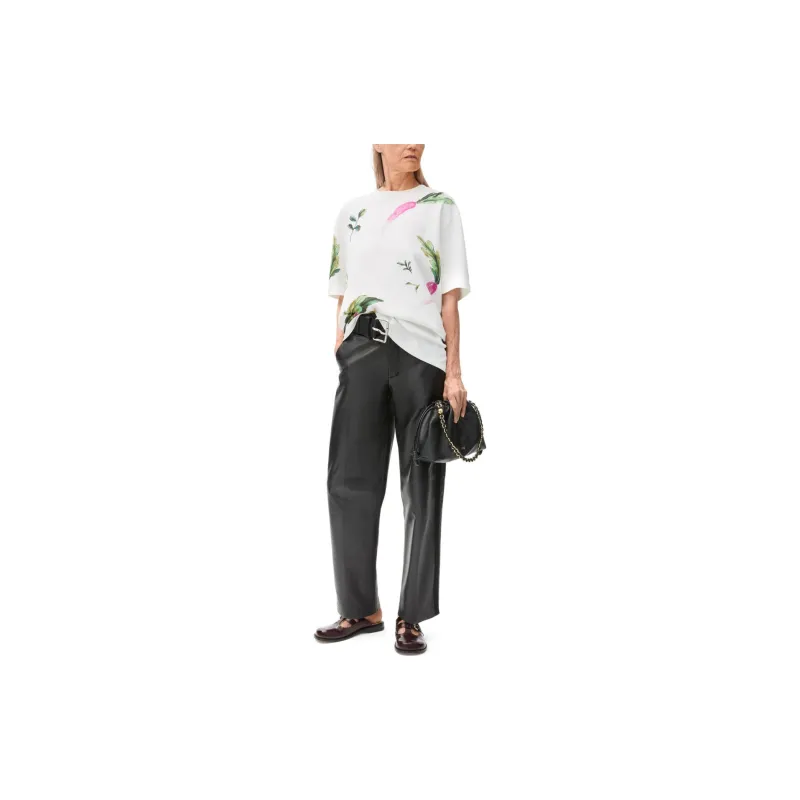LOEWE Radish Print Oversized Fit T Shirt-1