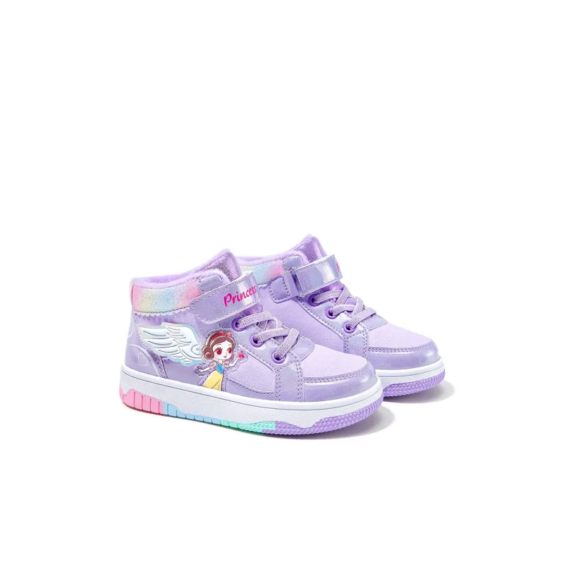 Disney Princess Cushioned Wear Resistant Breathable High Top Kids Lifestyle Shoes Children Aged 3 7 Years Old-10