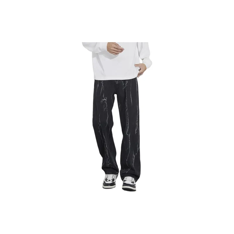 IJRJ Jeans Unisex Black-3