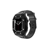 Black/Clothing Sets Metal Silicone Integrated Armor